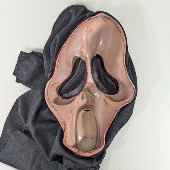 Scream Mask Metallic Red Ghost Face Easter Unlimited Halloween costume collect - Picture 11 of 11